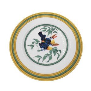 Hermes Plate Toucans Multicolor Porcelain Toucan Bird Tori Pottery Shoulder Bag